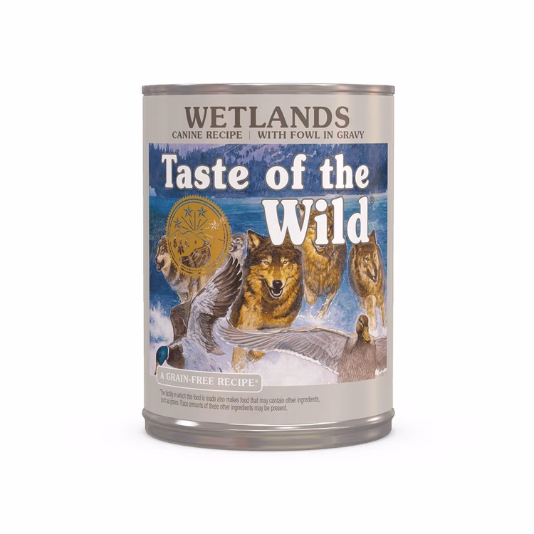 Taste of the Wild Wetlands Canine Formula Fowl in Gravy.avif