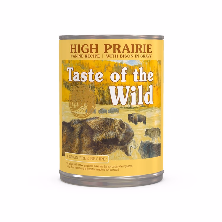 Taste of the Wild High Prairie Canine Formula Bison in Gravy.avif