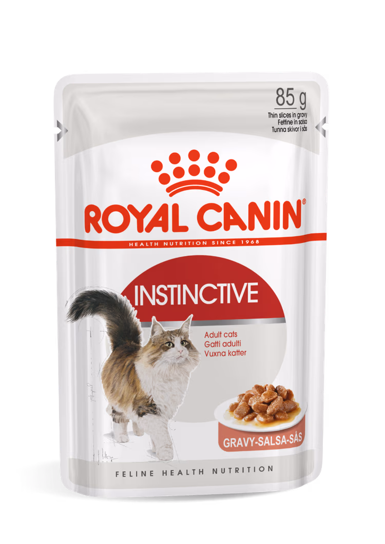 Royal Canin Instinctive Cat in Gravy Wet Cat Food 85g Pouch.avif