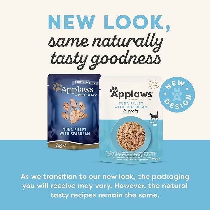 Applaws Tuna & Sea Bream Adult Wet Cat Food 70g Pouch1.avif