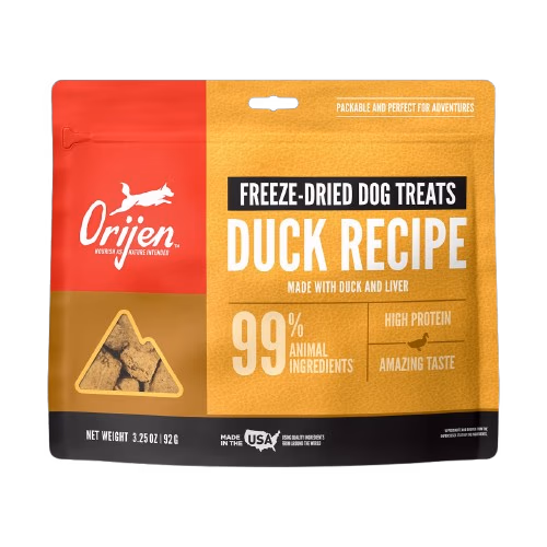 Orijen Duck Recipe Freeze-Dried Dog Treats.avif