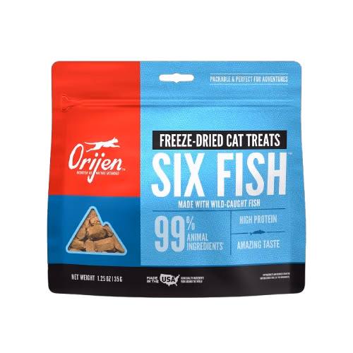 Orijen Six Fish Freeze-Dried Cat Treats.avif