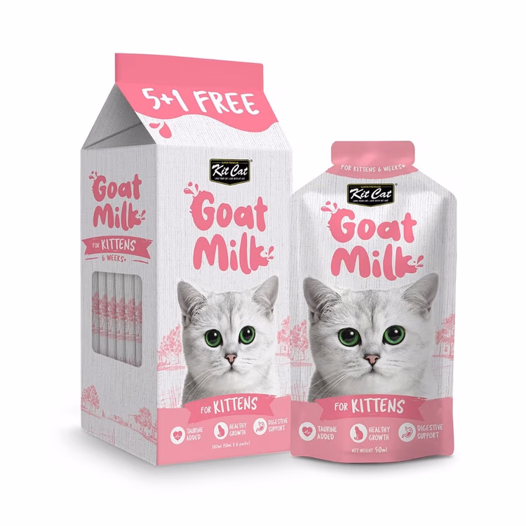 Kit Cat Goat Milk For Kittens 300ml (6 x 50ml).avif