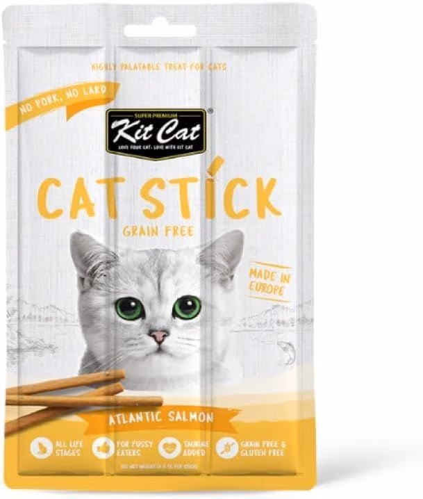 Kit Cat Cat Stick Grain Free Atlantic Salmon Cat Treats 15g.avif
