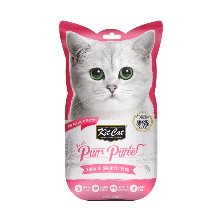 Kit Cat Purr Puree Tuna & Smoked Fish Cat Treats 4 x 15g.avif