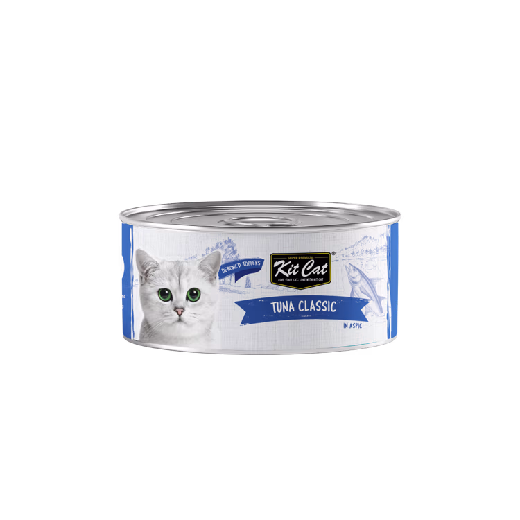 Kit Cat Deboned Tuna Classic Aspic Wet Cat Food 80g.avif