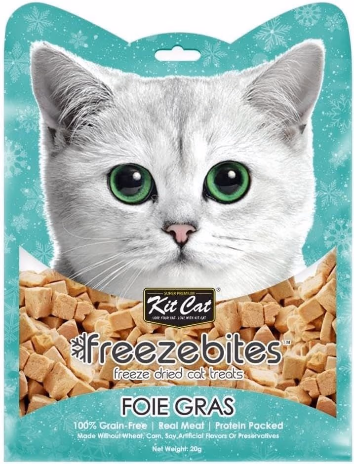 Kit Cat Freezebites Dried Foie Gras (Duck Liver) Cat Treats 20g.avif