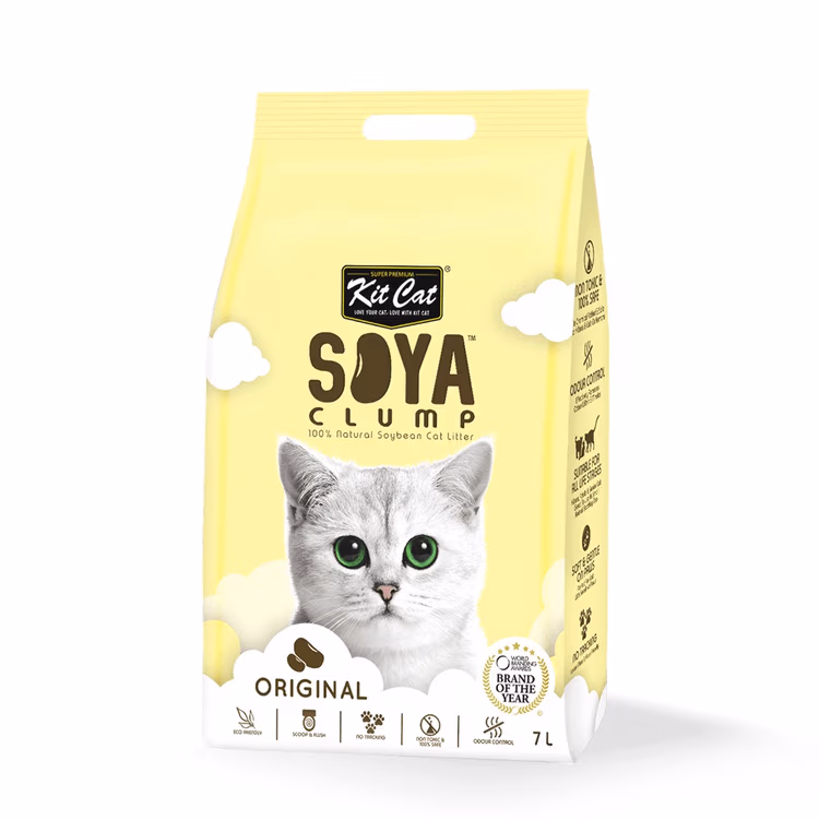 KitCat Soya Clump Soybean Original Cat Litter 7L.avif