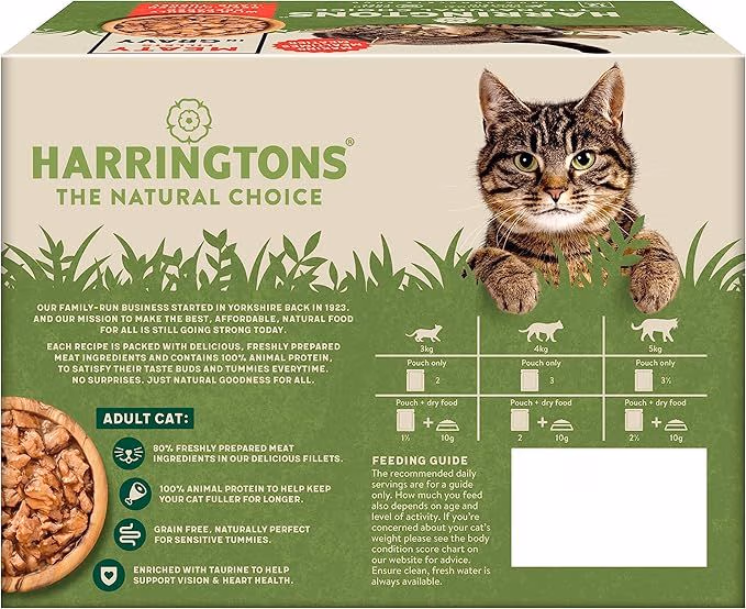 Harringtons Meat in Jelly Wet Cat Food Multipack1.avif