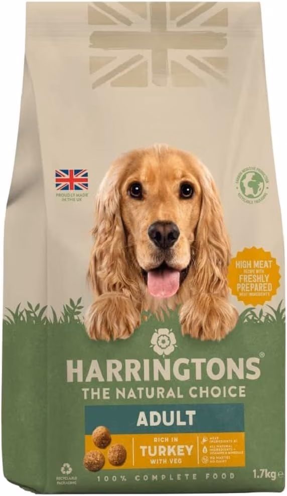 Harringtons Complete Turkey with Veg Adult Dry Dog Food.avif