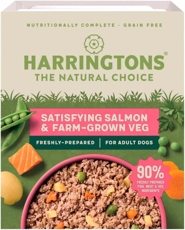 Harringtons Salmon Grain Free Adult Wet Dog Food 400g.avif