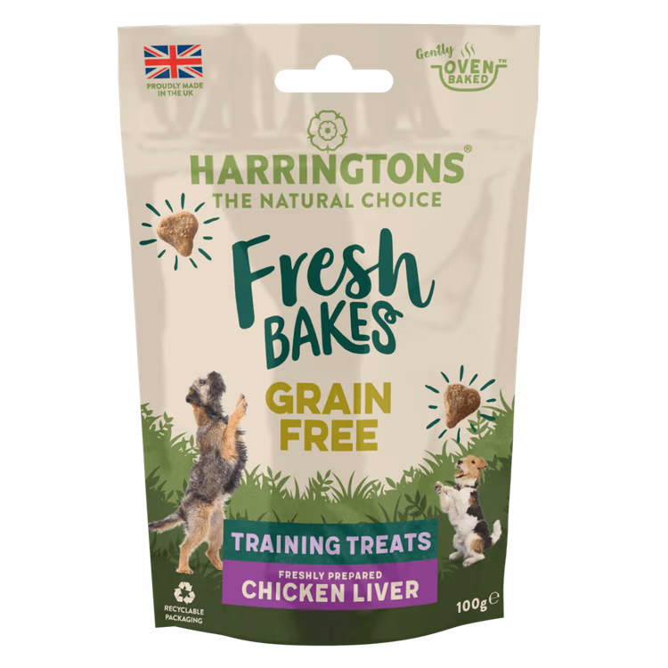 Harringtons Fresh Bake Training Chicken Dog Treats 100g.avif