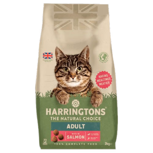 Harringtons Complete Salmon Adult Dry Cat Food 2kg.avif