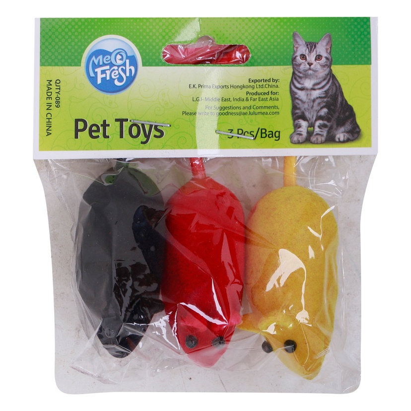 MeoFresh Pet Toys Mouse 3 pcs.jpg