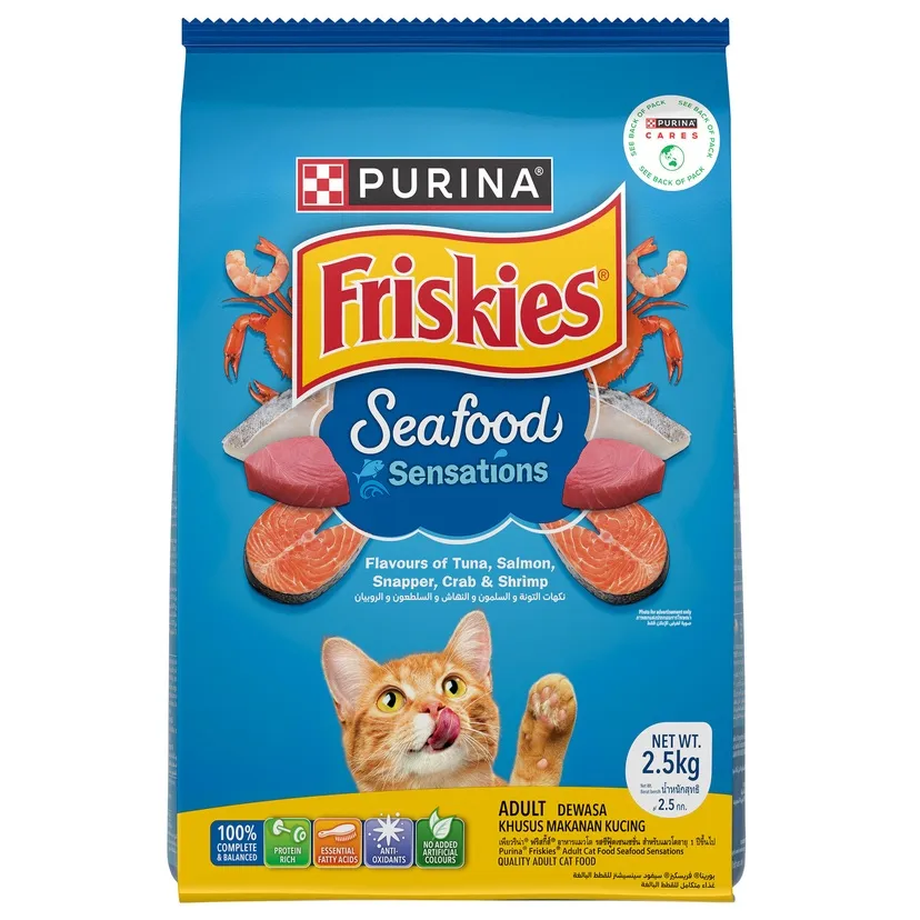 Purina Friskies Seafood Sensation Cat Food 2.5 kg.webp