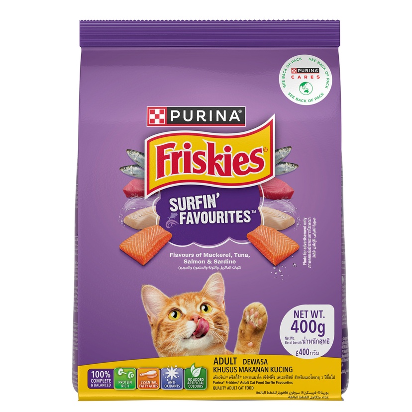 Purina Friskies Surfin Favourites Dry Cat Food 400 g.jpg