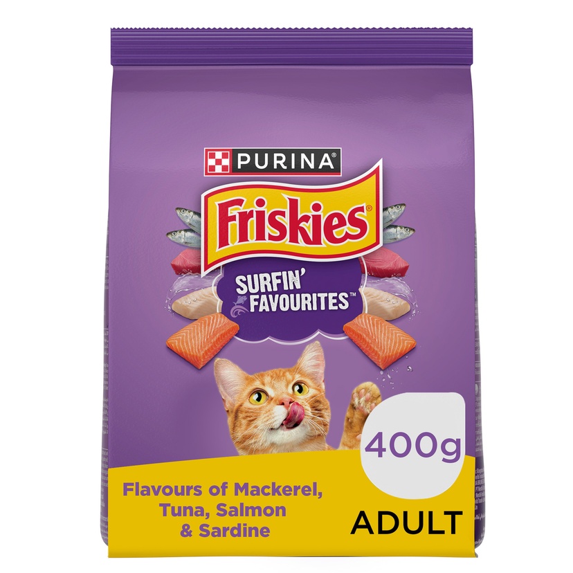 Purina Friskies Surfin Favourites Dry Cat Food 400 g1.jpg