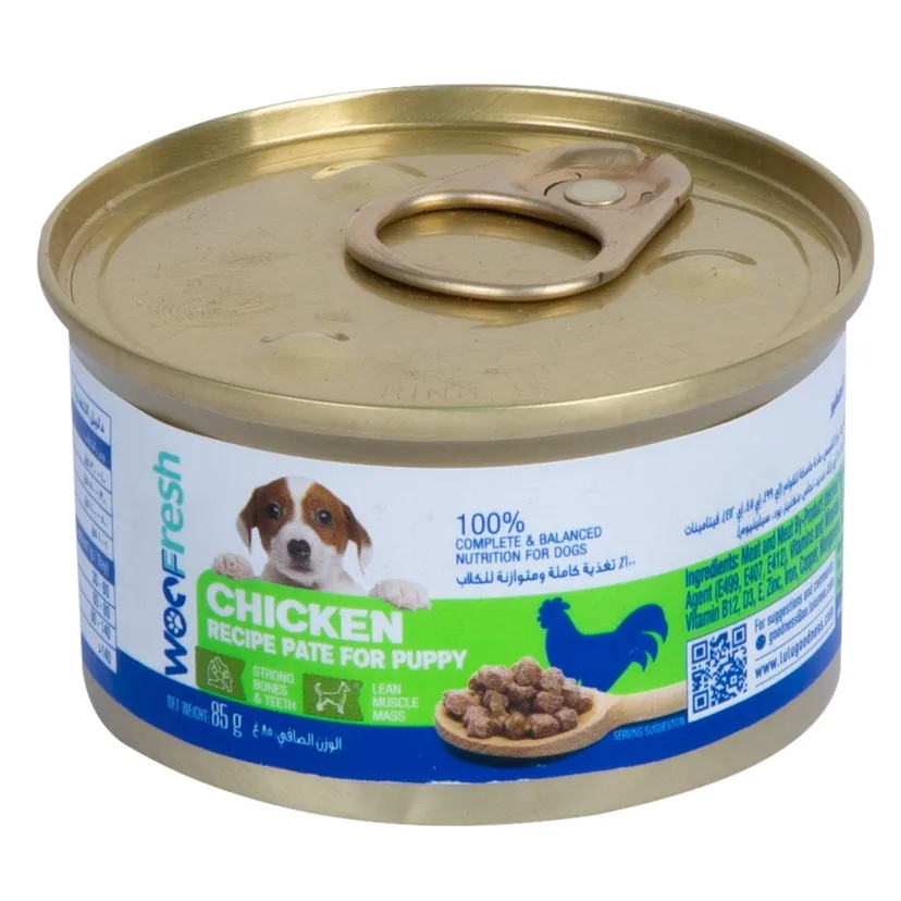 Woo Fresh Chicken Recipe Pate For Puppy 85 g.webp