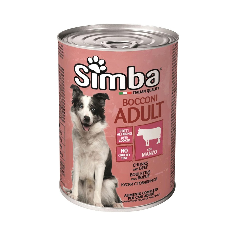 Simba Adult Dog Food Chunks With Beef 400 g.jpg