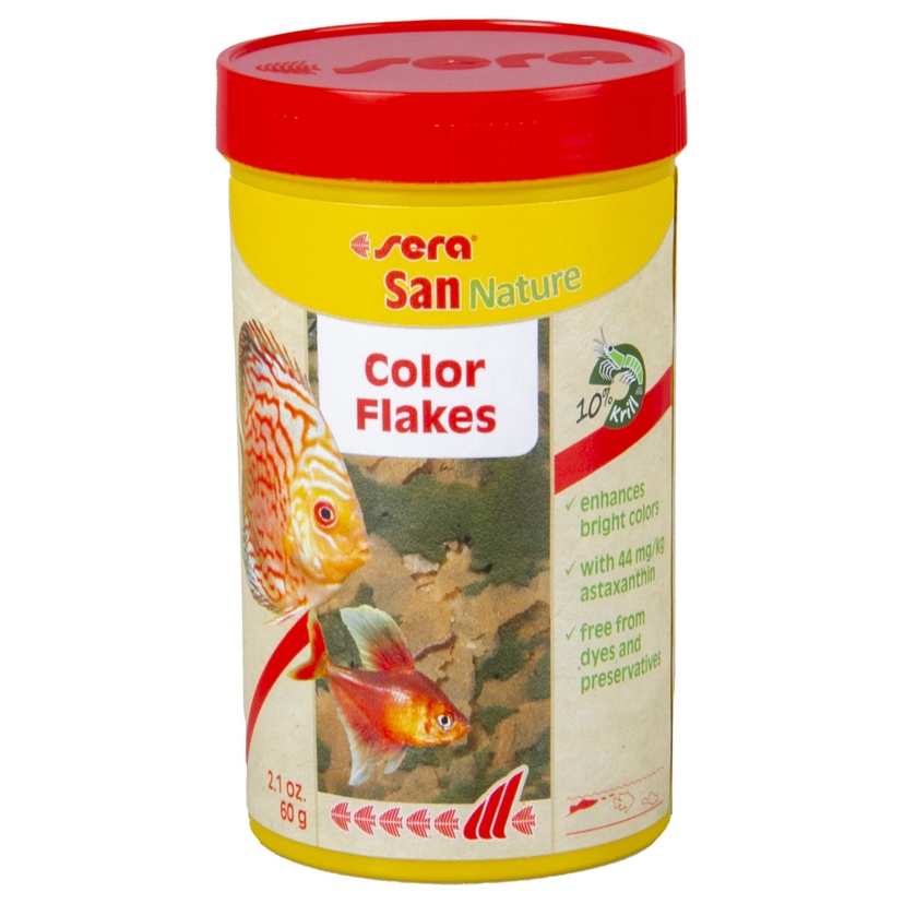 Sera San Color Flakes Fish Food 60 g.jpg
