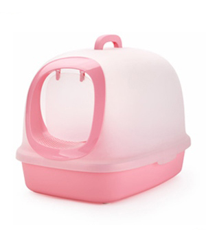 Nutrapet Cat Toilets XXL Luxury Cat Litter Box Pink.png